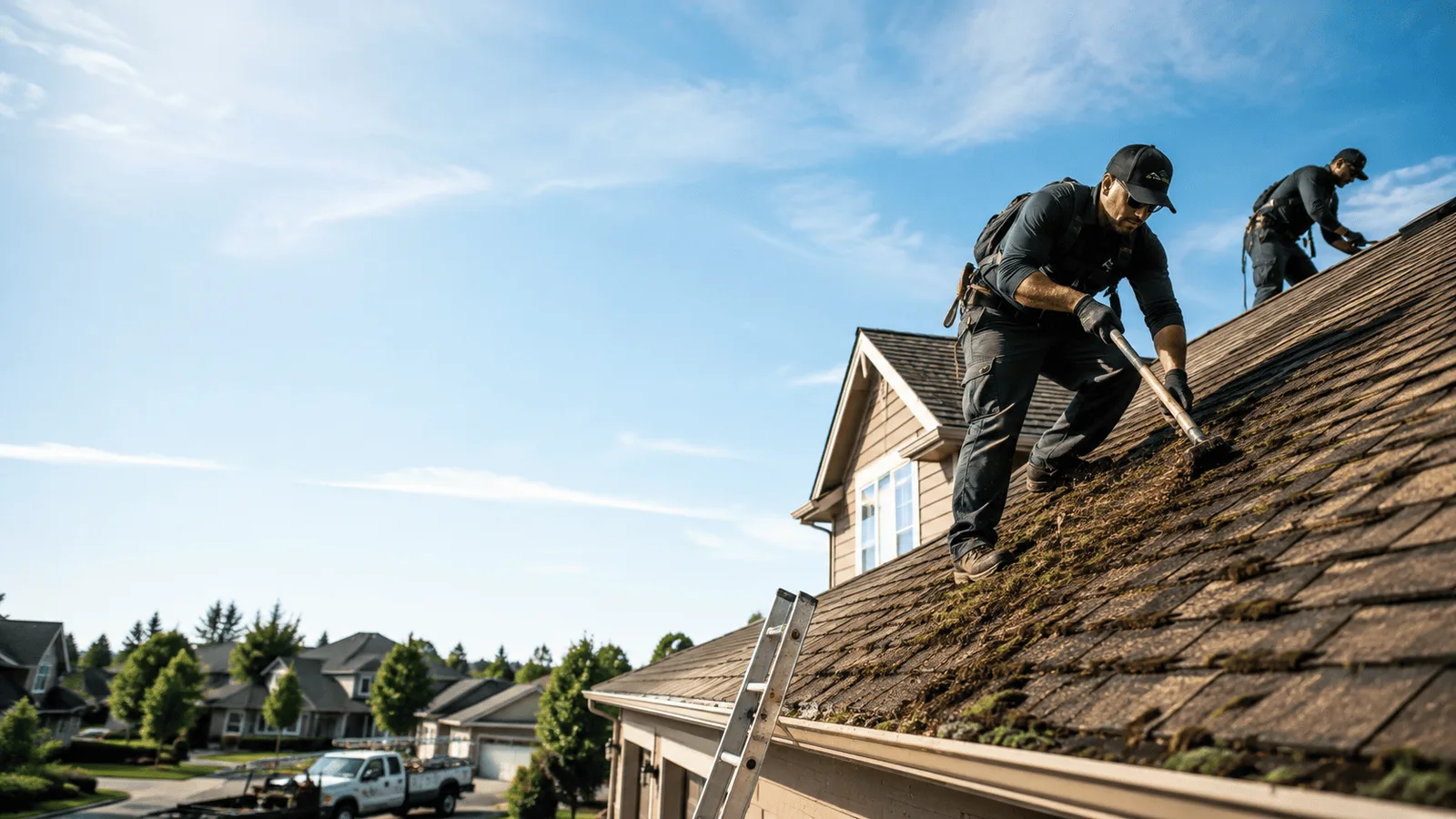 Roof Moss Removal in Abington, PA near me